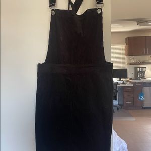 H&M corduroy overall dress